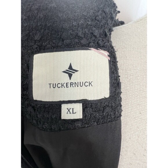 Tuckernuck Black Jackie Tweed Career Business Wear Work Shift Dress Size XL - Picture 9 of 14
